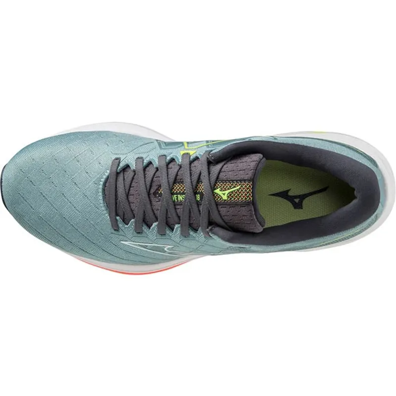 Mizuno Men's Wave Inspire 18 Smoke/White-3